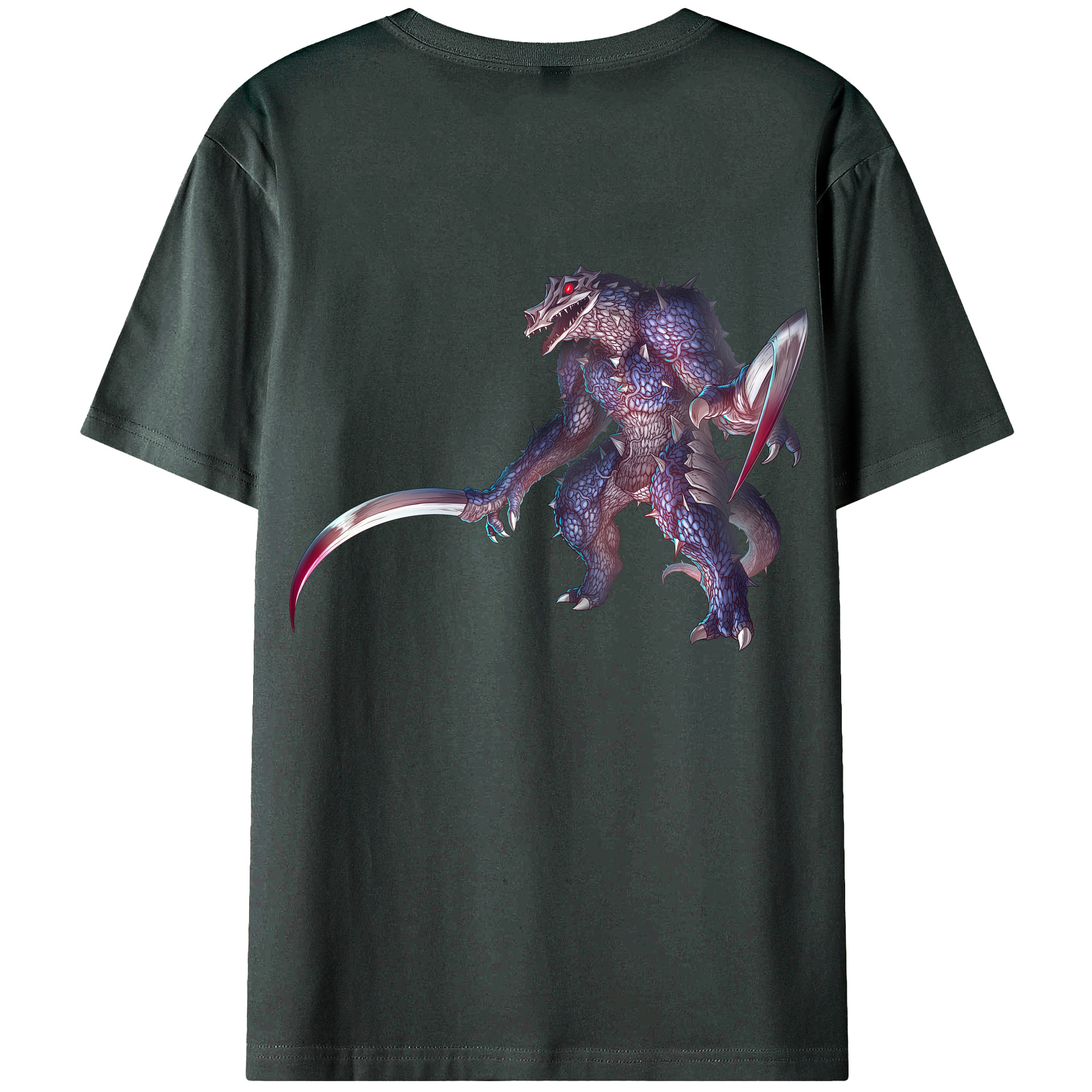 （画像用） ウルトラマン Ultraman 綿100％ メンズ半袖Tシャツ（バックプリント） 通気性